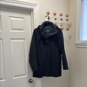 The North Face Gore-Tex Soft Shell Outdoor Apex Flex Jacket - Dark Grey - M